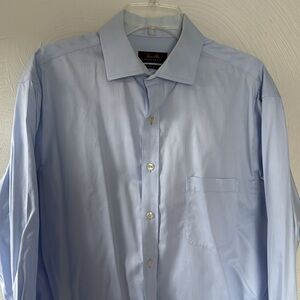 Light-blue French-cuff Dress Shirt by Tasso Elba